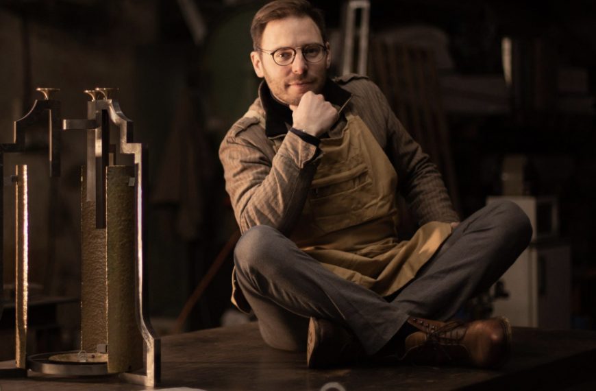 Antoine Dariule, le créateur qui sublime le métal en œuvre d’art, hybridart; artiste contemporain