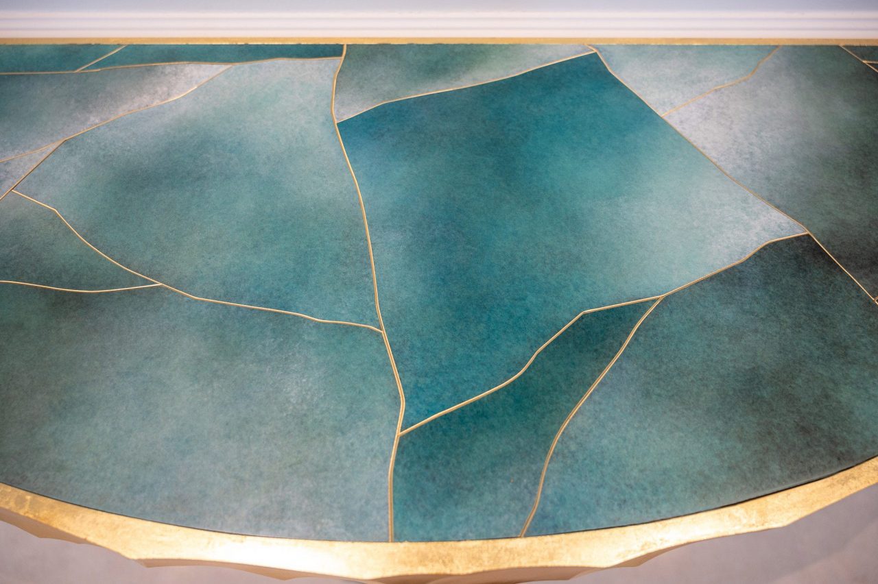 Bespoke furniture, metal, patine, Ryo Hikosaka 