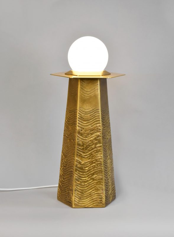 bespoke lighting, artist, bronze, Laura Demichelis