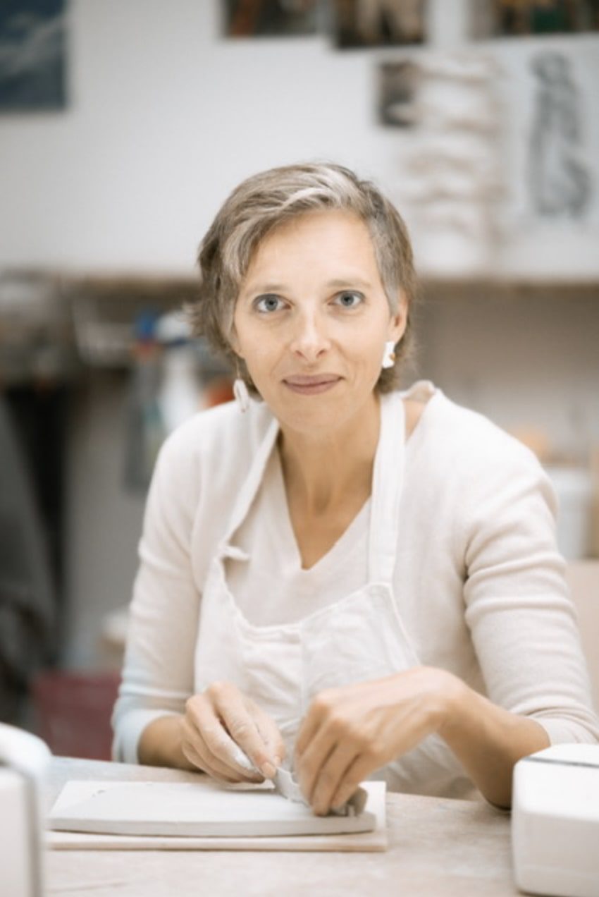 Dorą Stanczel, artiste contemporain, porcelaine, sculpture