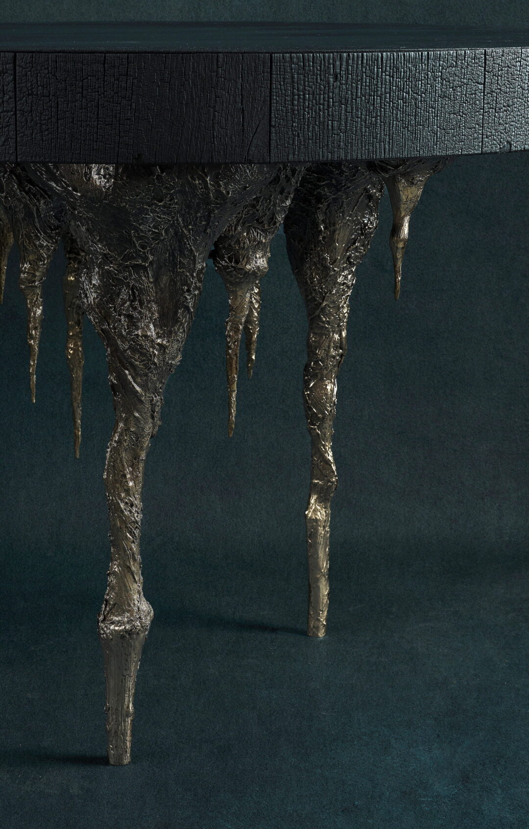 Désenchantée table, cast bronze,  William Guillon 